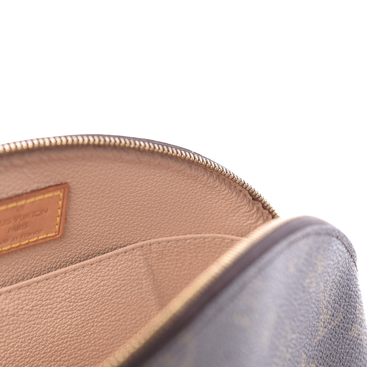 Louis Vuitton Monogram Trousse Demi Ronde 8 of 11