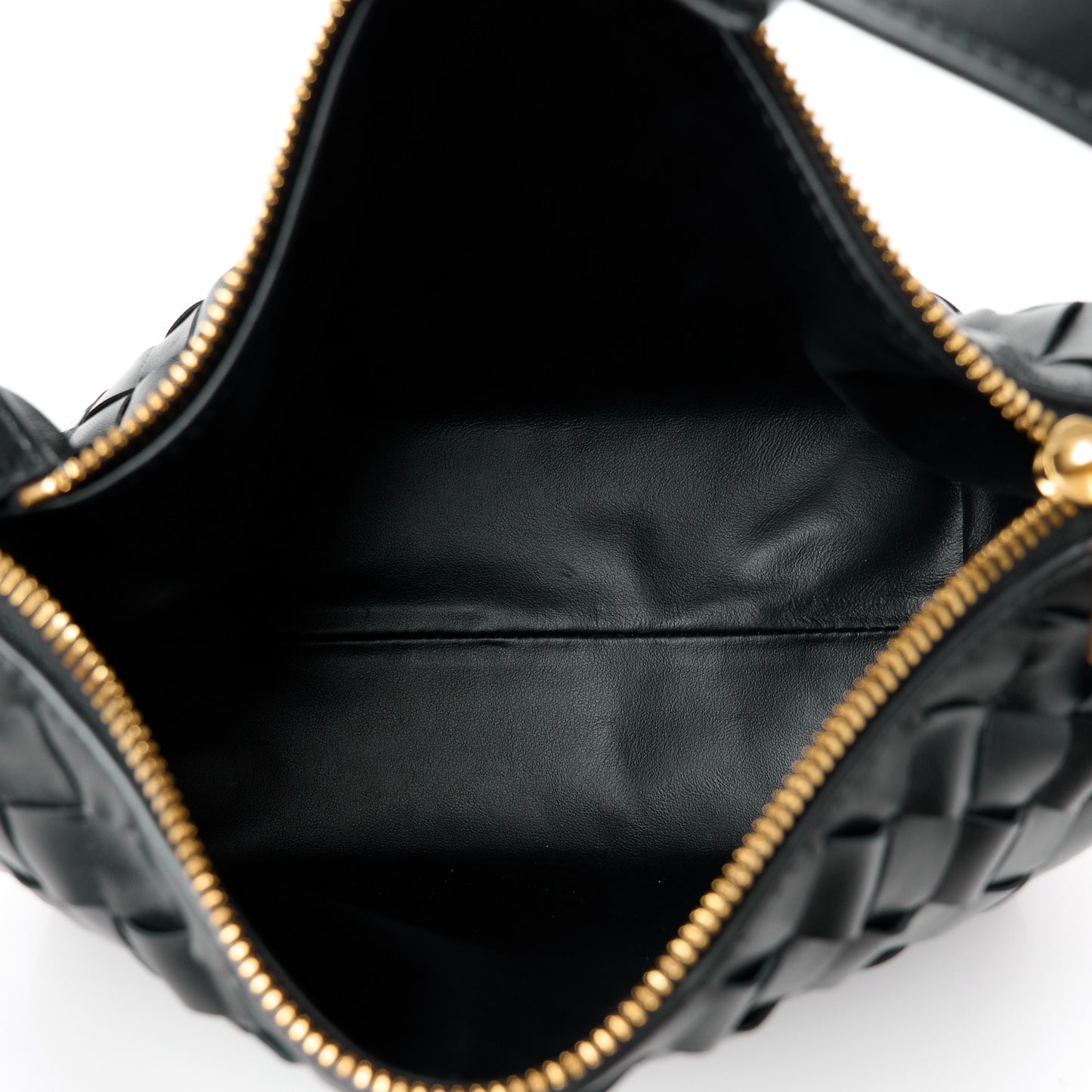 Calfskin Nappa Intrecciato Mini Wallace Black