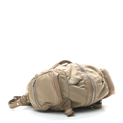 Alexander Wang Lambskin Nylon Mini Marti Backpack Khaki 4 of 8