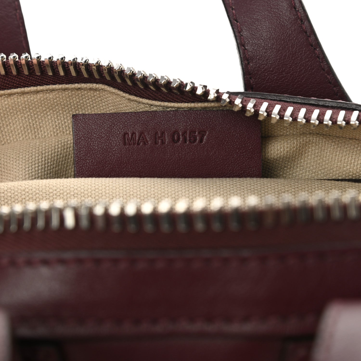 Givenchy Waxy Grained Calfskin Small Nightingale Oxblood 7 of 11