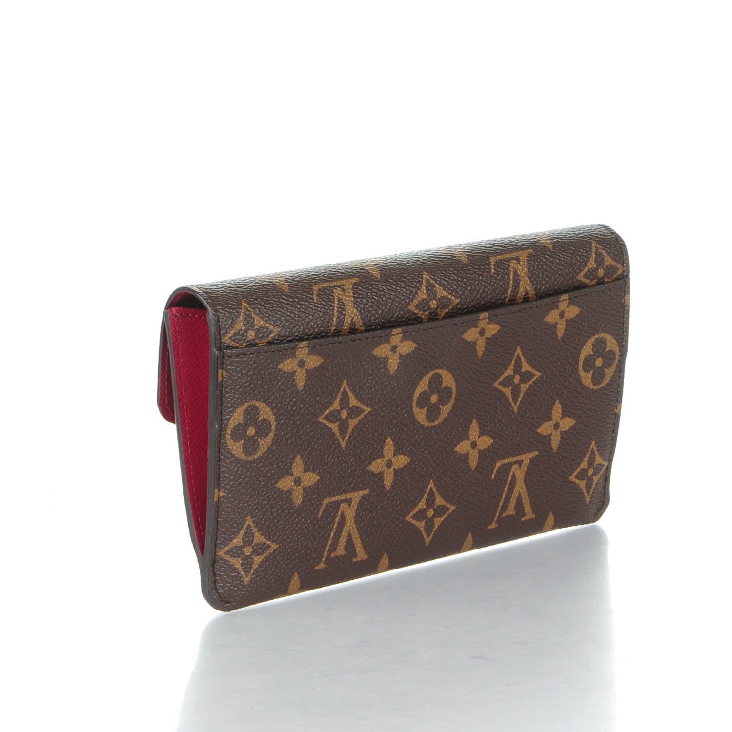 Louis Vuitton Monogram Jeanne Wallet Fuchsia 3 of 8