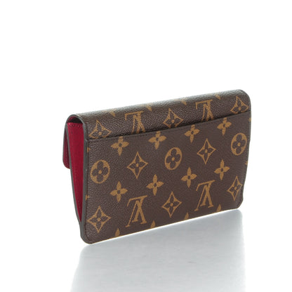 Louis Vuitton Monogram Jeanne Wallet Fuchsia 3 of 8