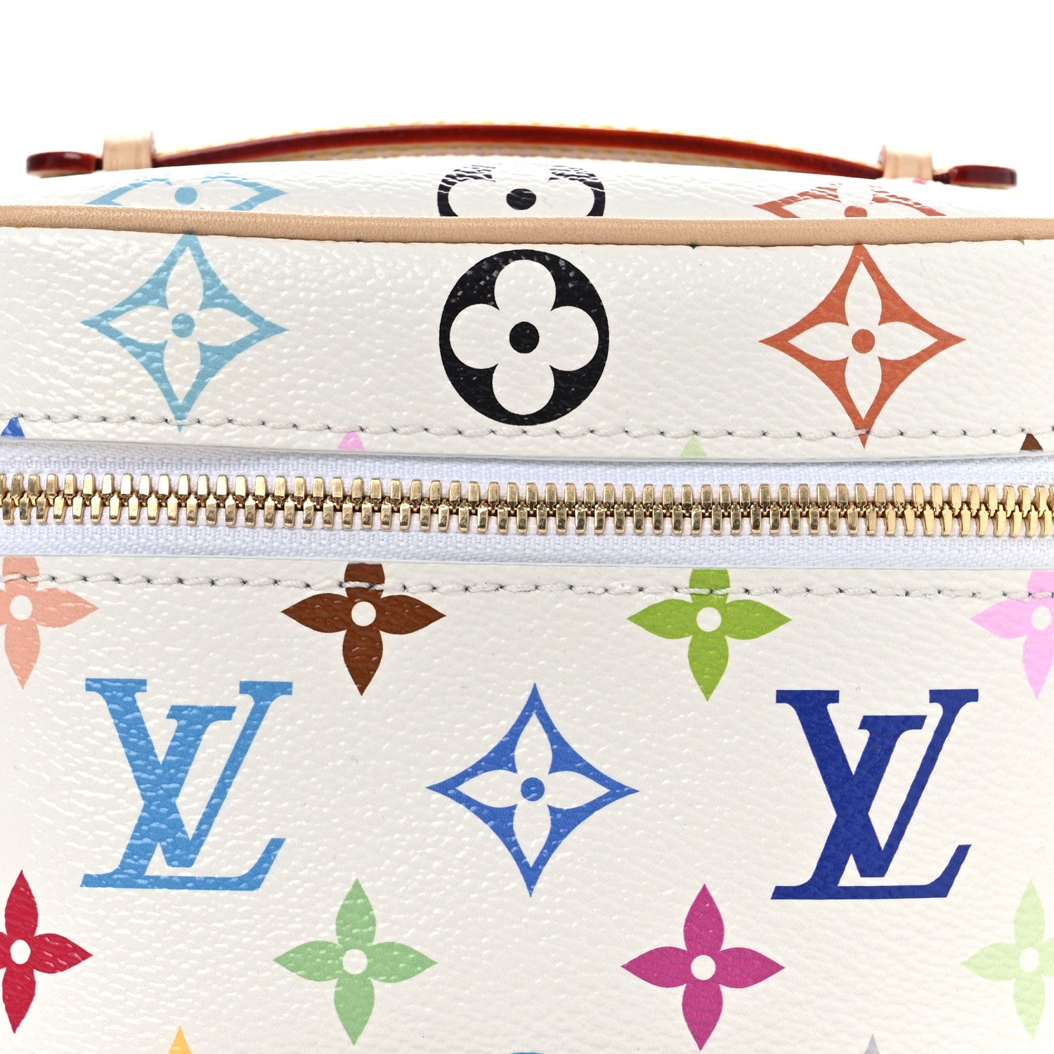 Louis Vuitton LV X TM Monogram Multicolor Nice Mini White 7 of 9