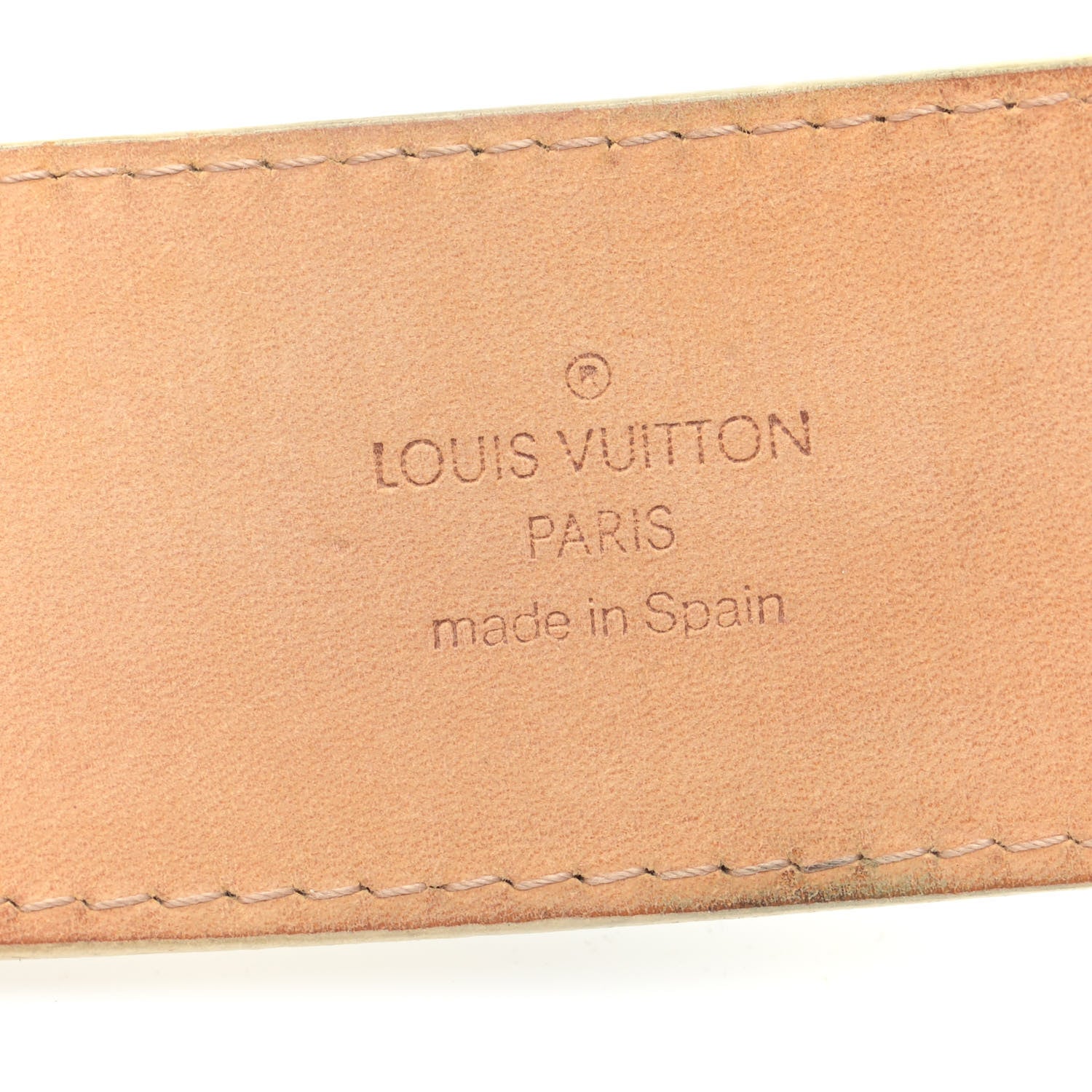 Louis Vuitton Damier Azur LV Initiales Belt 95 38 4 of 14