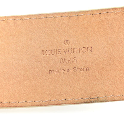 Louis Vuitton Damier Azur LV Initiales Belt 95 38 4 of 14