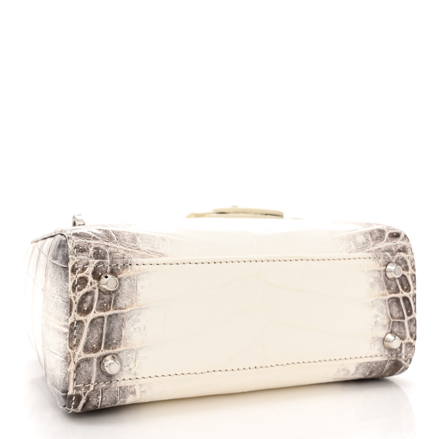 Christian Dior Niloticus Crocodile Himalaya Crystal Mini Lady Dior White 4 of 12