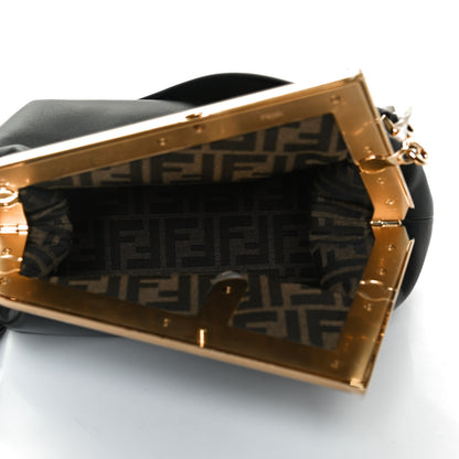 Fendi Shiny Nappa Medium Fendi First Black 5 of 14