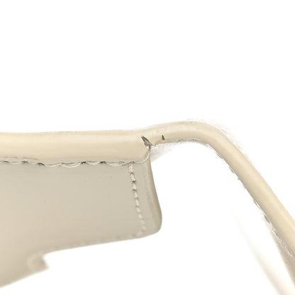 Saint Laurent Smooth Shiny Calfskin Uptown Pouch Crema Soft 10 of 11