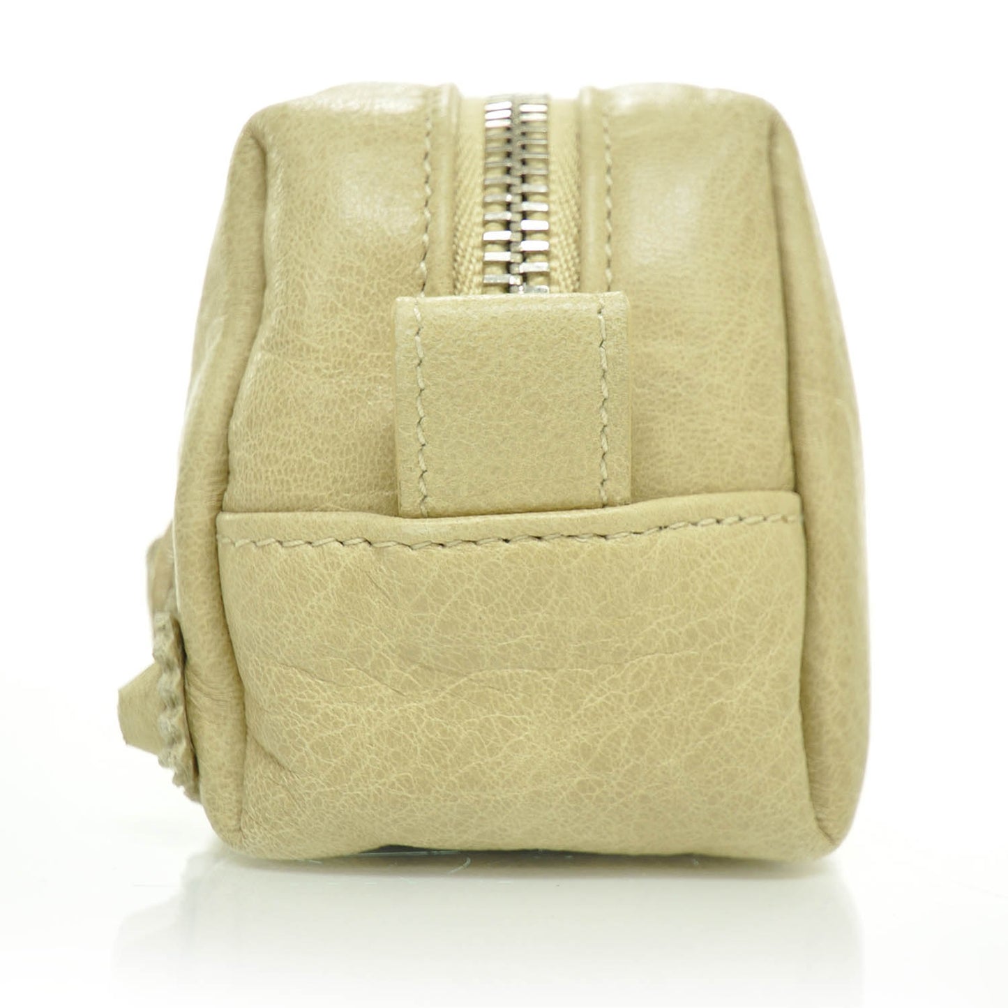 Agneau Giant Brogues Hardware Pencil Make Up Bag