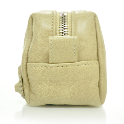 Balenciaga Agneau Giant Brogues Hardware Pencil Make Up Bag 4 of 8
