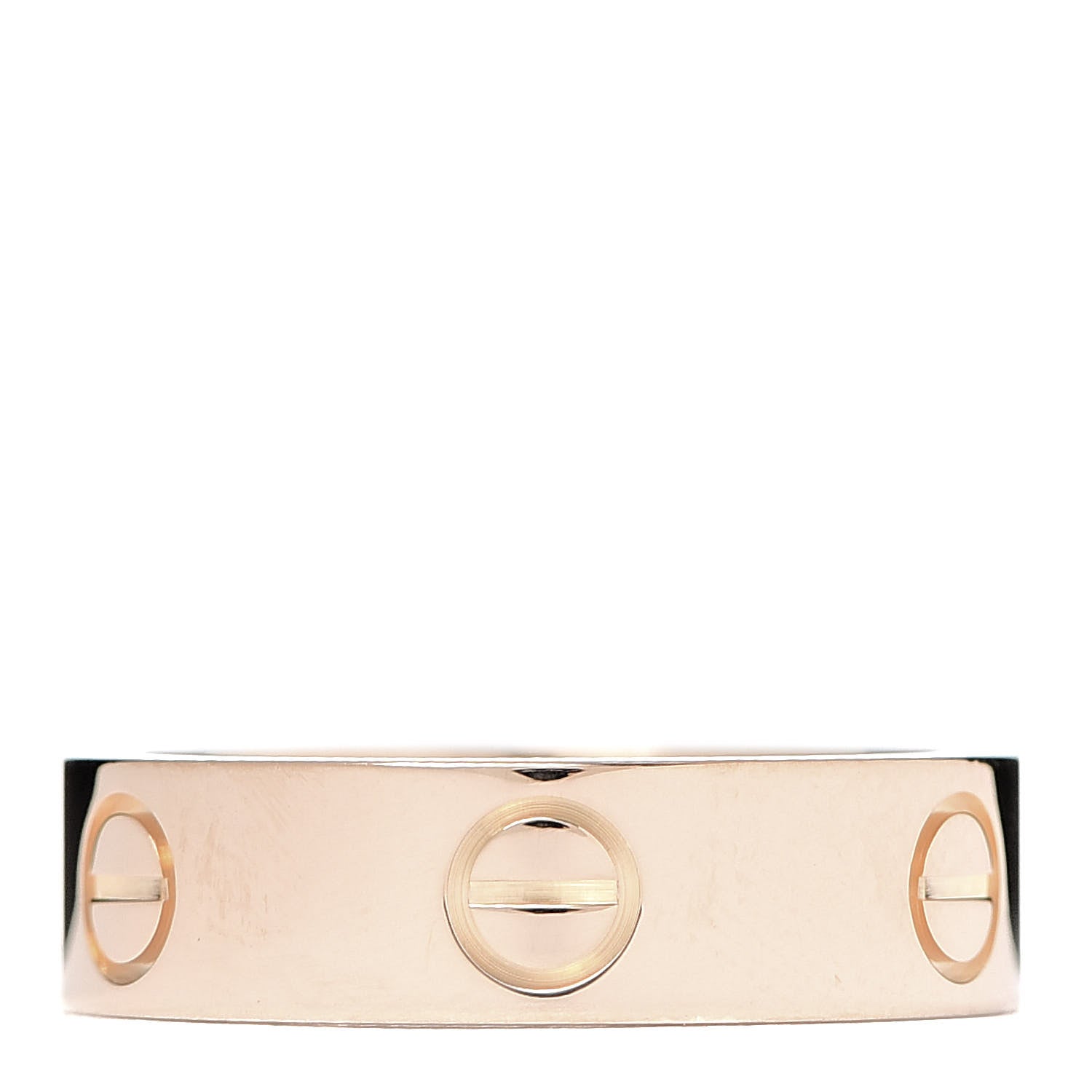 Cartier 18K Pink Gold 5.5mm LOVE Ring 54 6.75 3 of 5