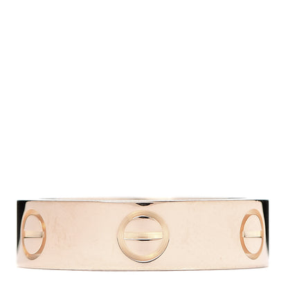 Cartier 18K Pink Gold 5.5mm LOVE Ring 54 6.75 3 of 5