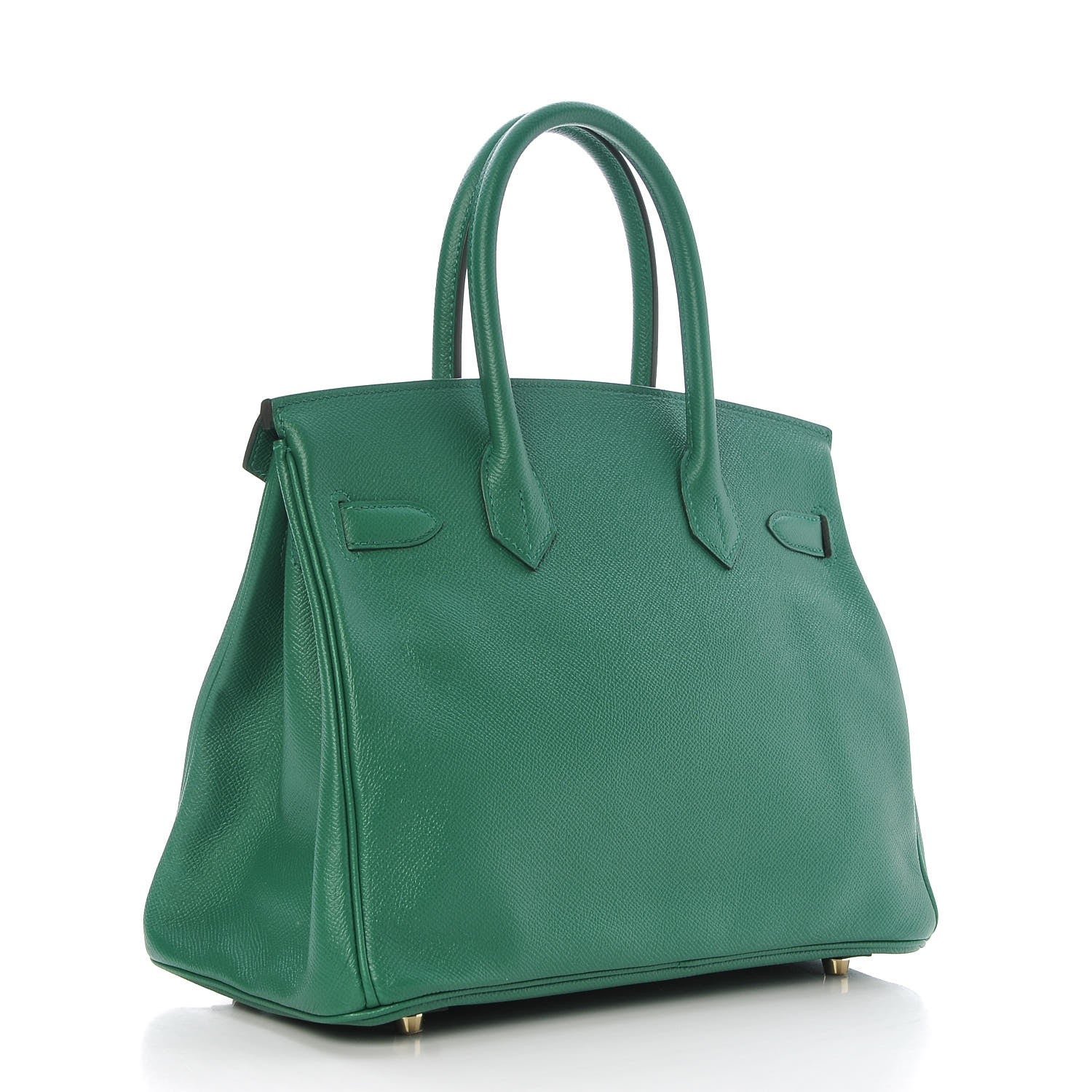 Hermes Epsom Birkin 30 Vert Vertigo 3 of 35