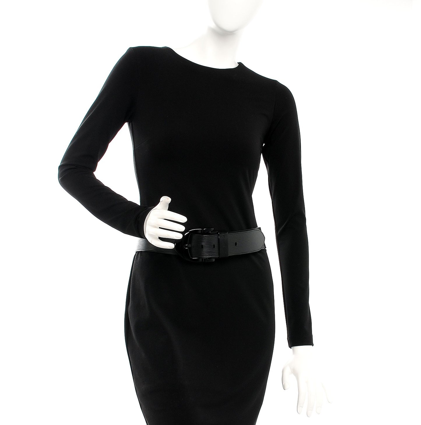 Epi Buckle Belt 80 32 Black