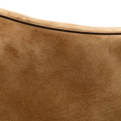 Khaite Suede Augustina Hobo Toffee 7 of 13