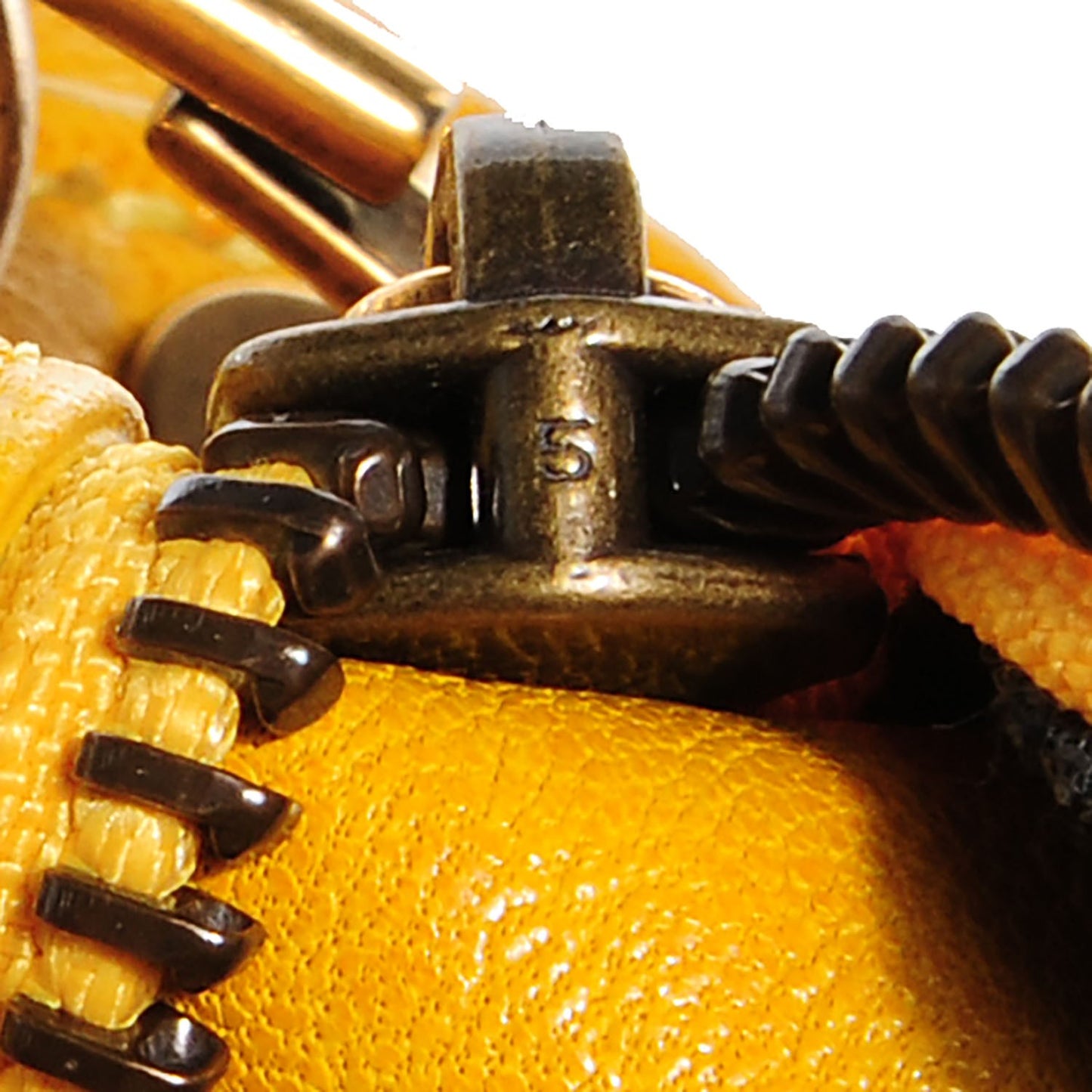 Lambskin PS1 Large Satchel Mustard