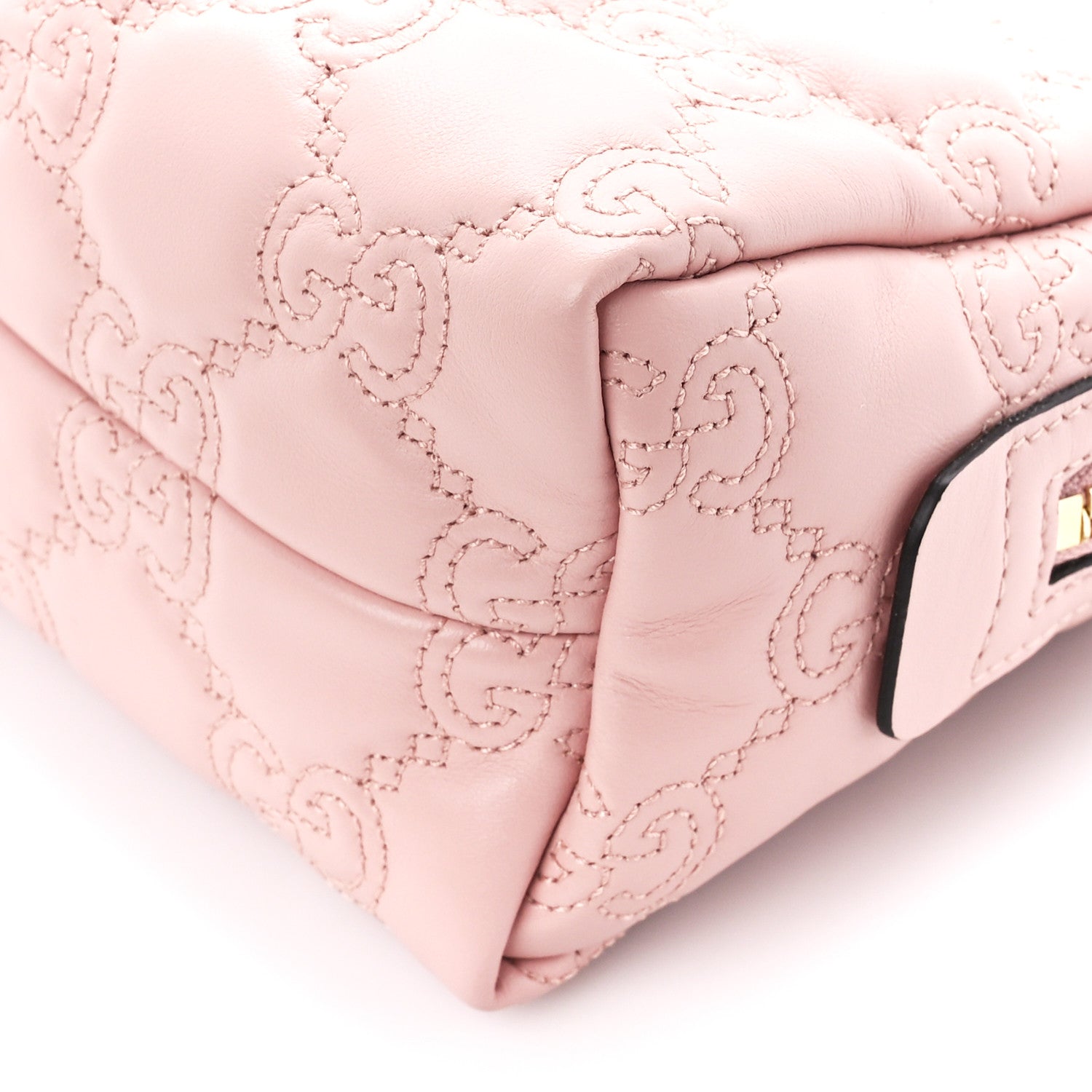 Gucci Calfskin GG Matelasse Beauty Case Perfect Pink 9 of 9