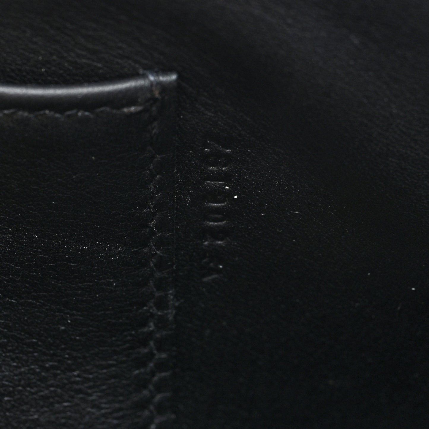 Swift Kelly Cut Clutch Pochette Black