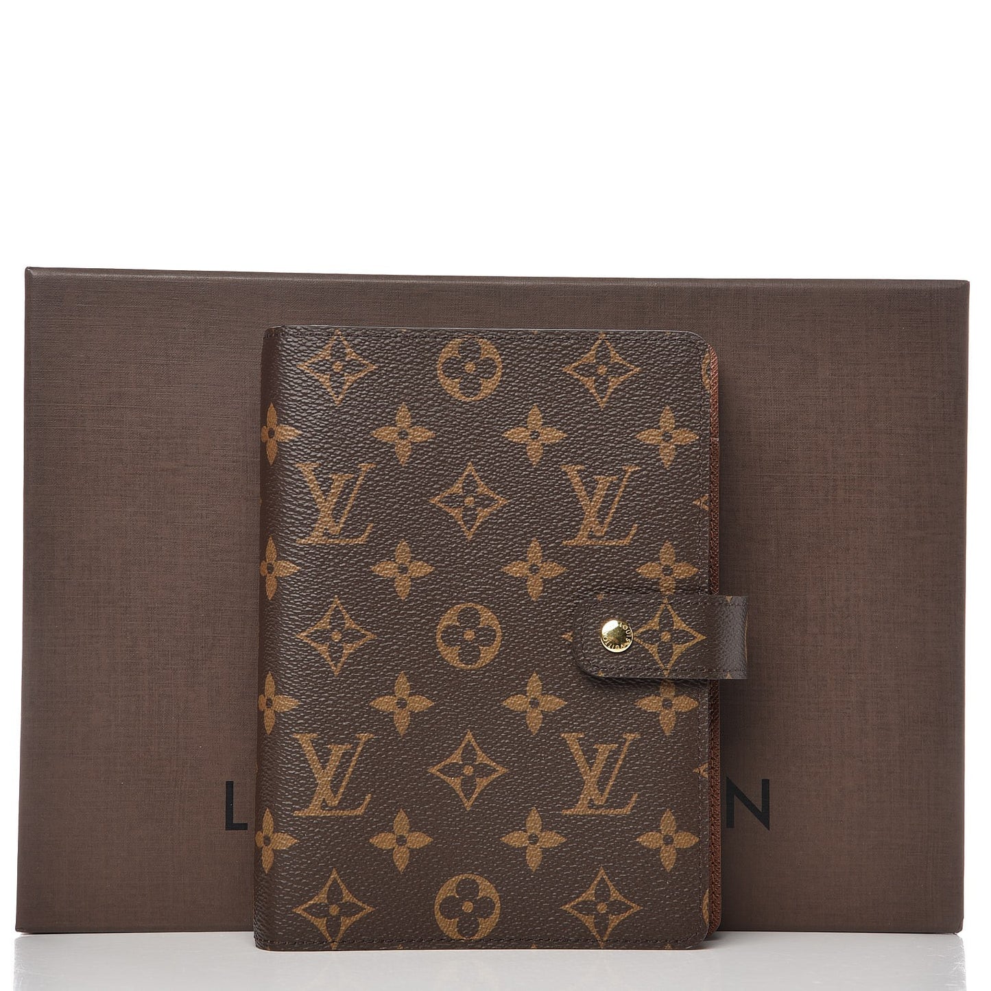 Monogram Medium Ring Agenda Cover