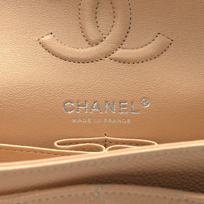Chanel Caviar Quilted Small Double Flap Beige 6 of 9