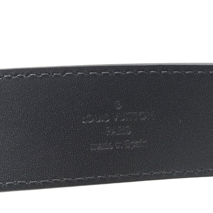 Louis Vuitton Calfskin Pont Neuf Belt 95 38 Black 3 of 6