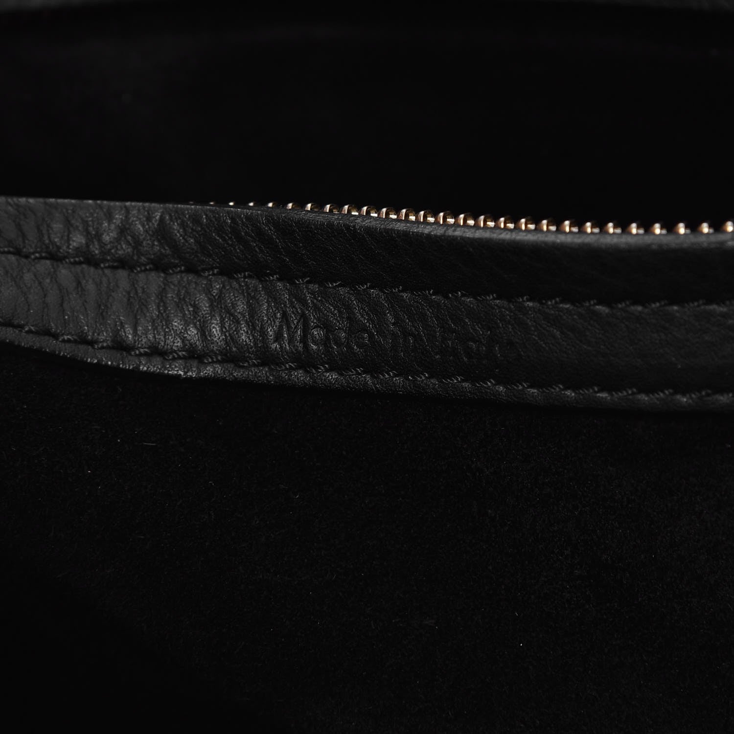 Celine Supple Calfskin Medium Phantom Luggage Black 7 of 15