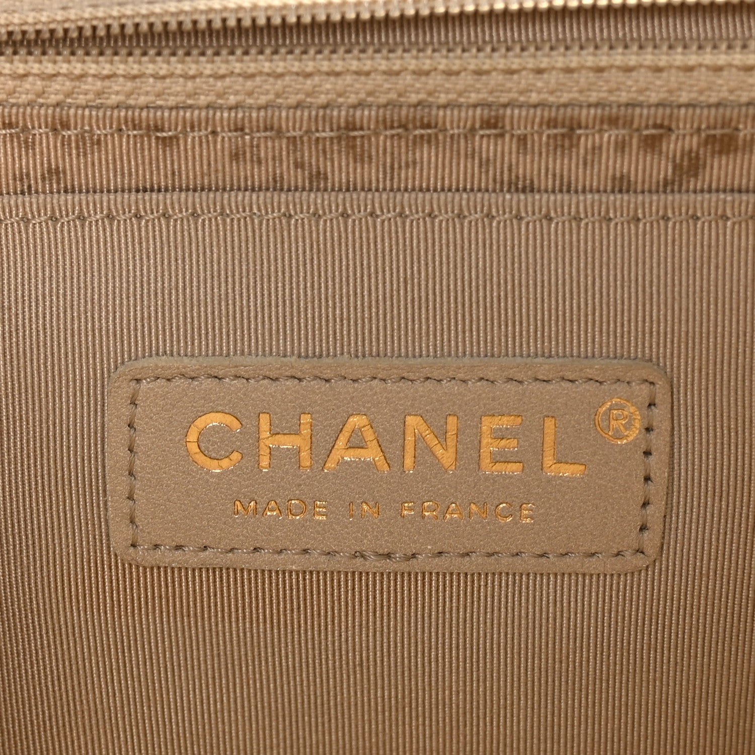 Chanel Metallic Tweed Quilted Medium Single Flap Beige Multicolor 6 of 12