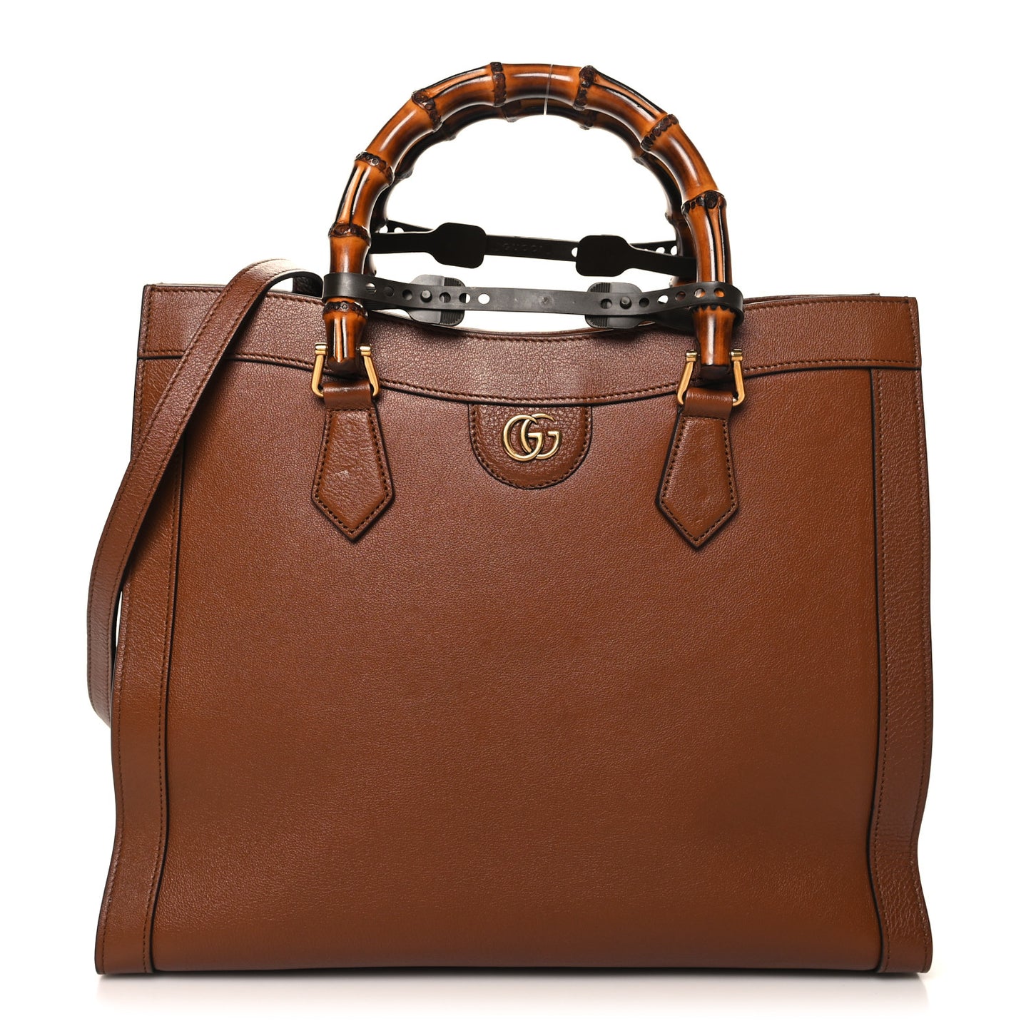 Wonka Grain Calfskin Medium Diana Tote Bag Cuir Yellow Fluo