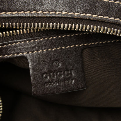 Gucci Monogram Medium Pelham Hobo Dark Brown 6 of 9