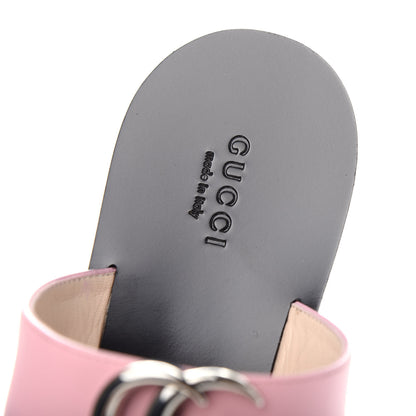 Gucci Calfskin GG Marmont Thong Sandals 37 Wild Rose 8 of 10
