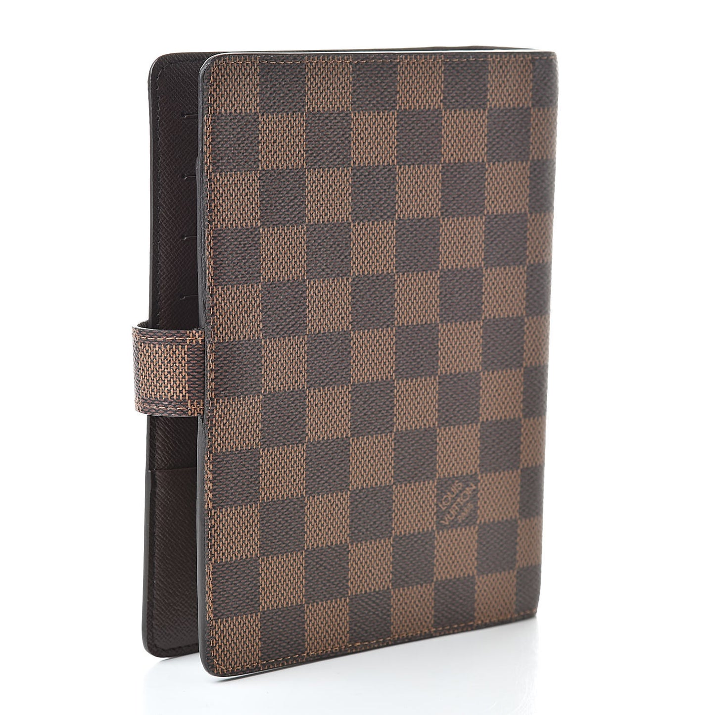 Damier Ebene Medium Ring Agenda Cover