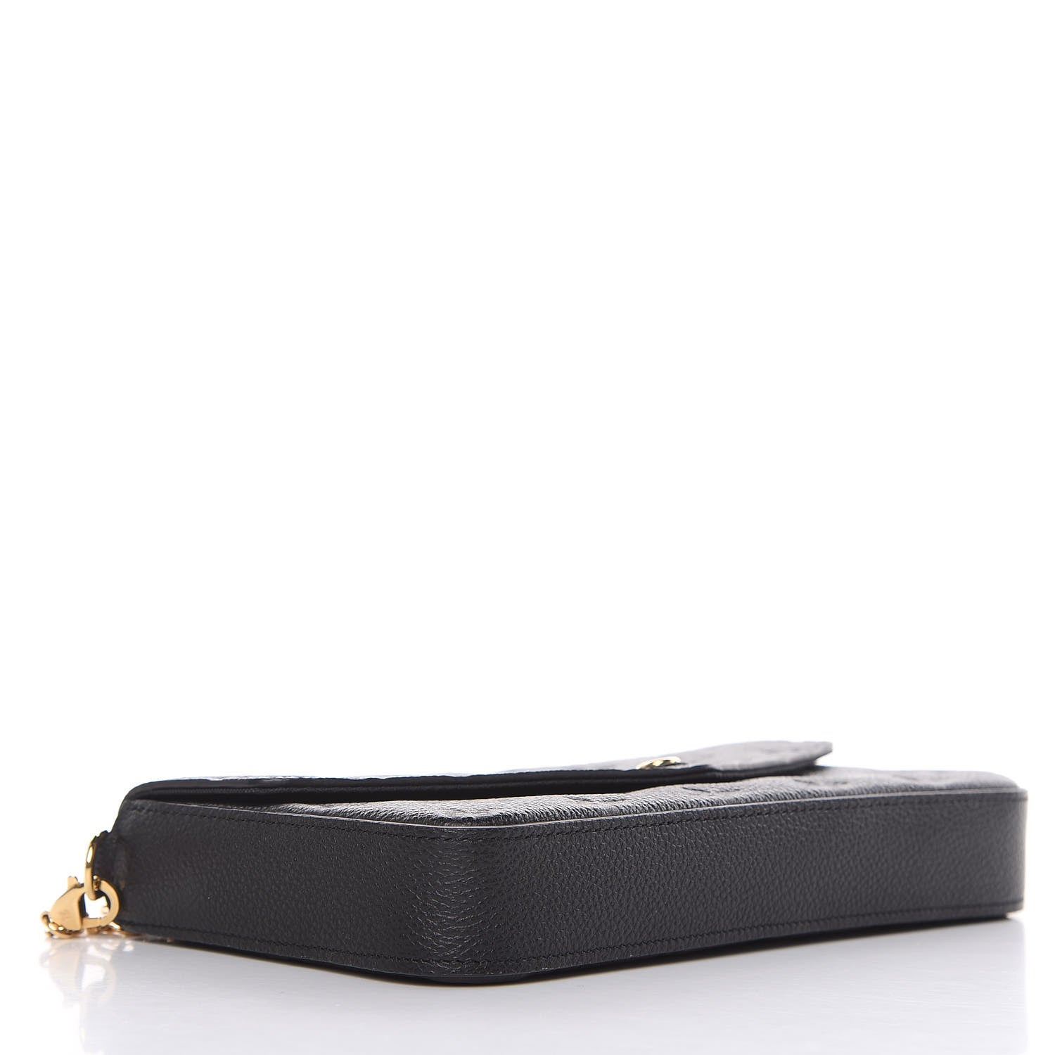 Louis Vuitton Empreinte Pochette Felicie Chain Wallet Black 4 of 12