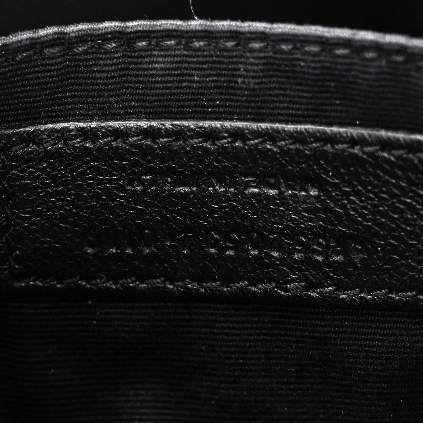 Calfskin Matelasse Monogram Lou Camera Bag Black