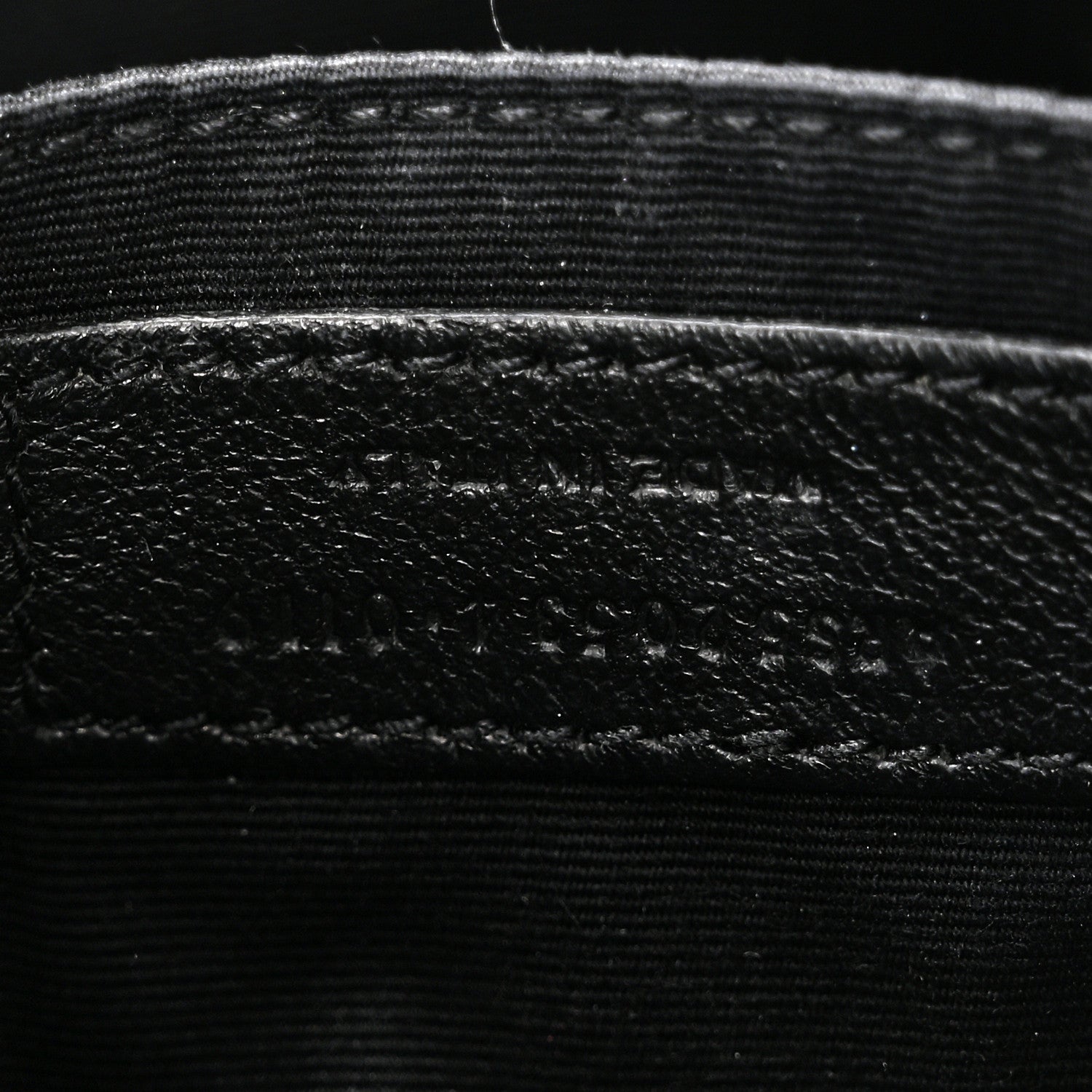 Saint Laurent Calfskin Matelasse Monogram Lou Camera Bag Black 7 of 10