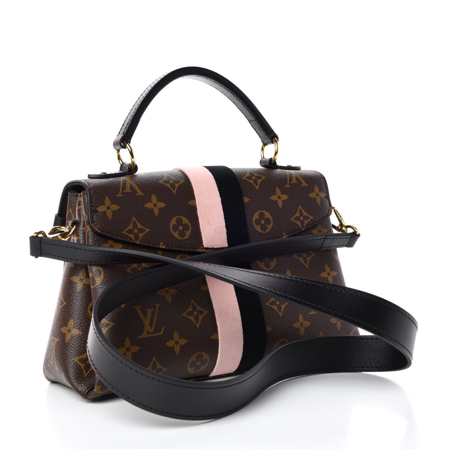 Monogram Georges BB Black Light Pink