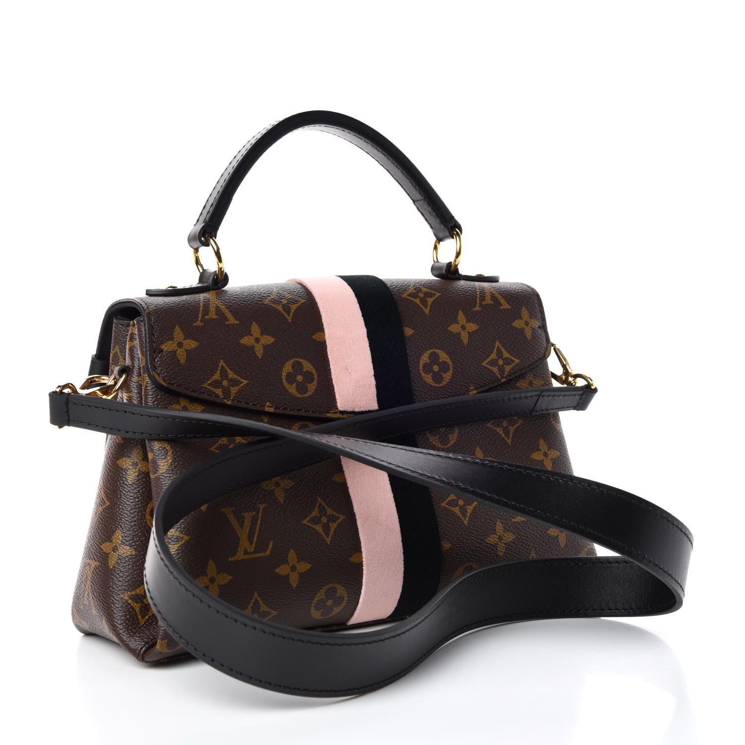 Louis Vuitton Monogram Georges BB Black Light Pink 4 of 10
