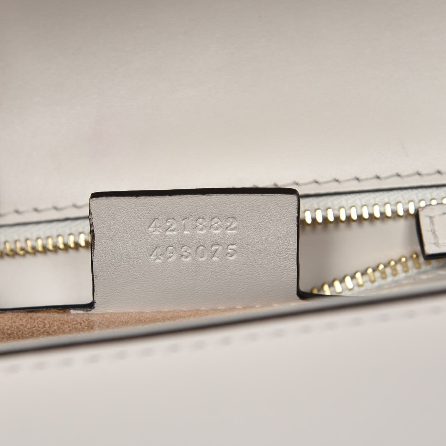 Gucci Calfskin Small Sylvie Shoulder Bag White 7 of 7