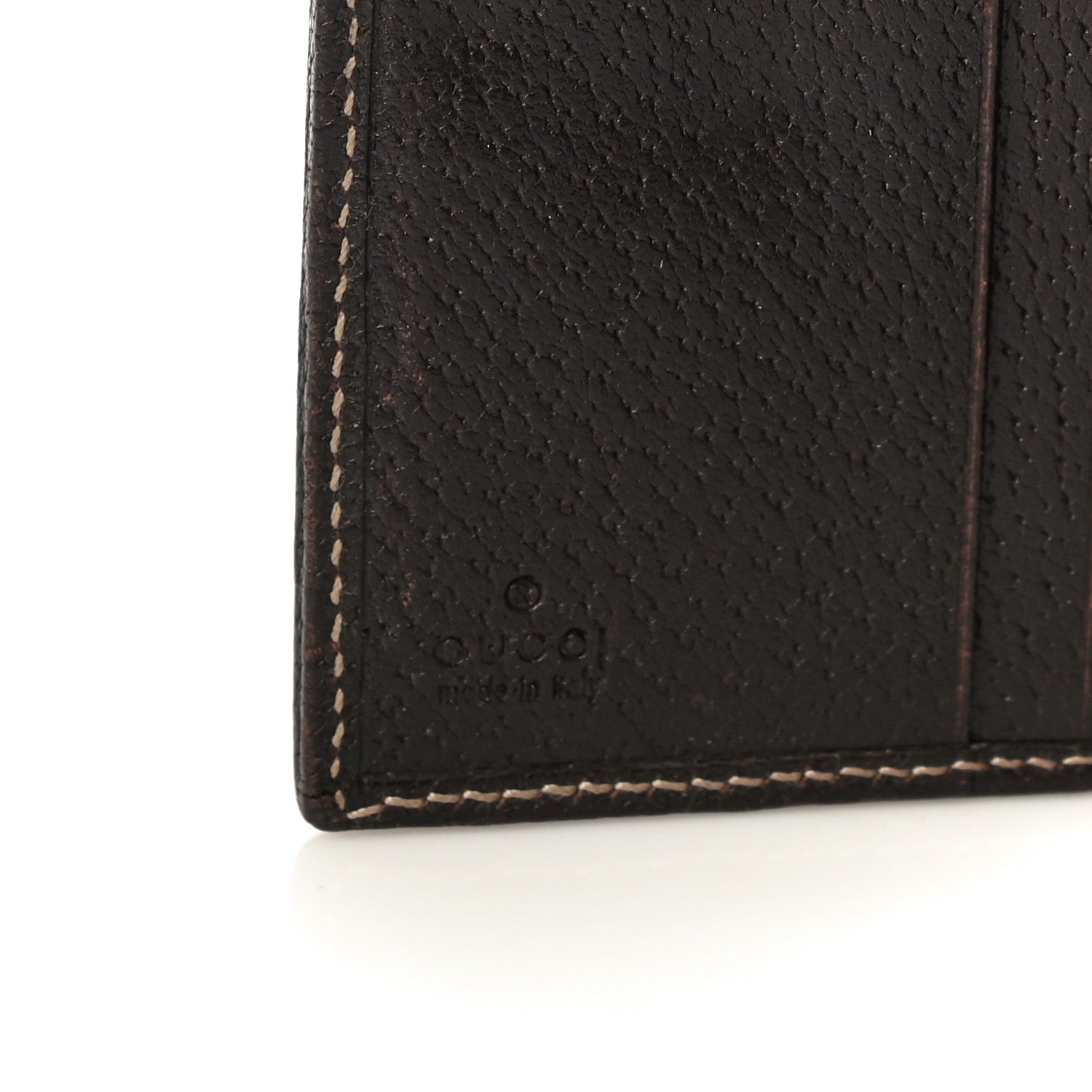 Gucci Horsebit Canvas Buckle Compact Wallet Brown 7 of 19