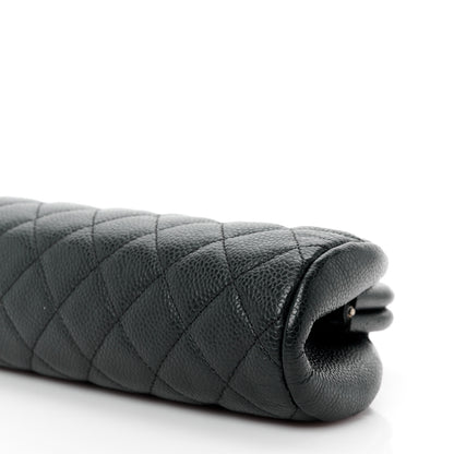 Chanel Caviar Quilted Timeless Clutch Black 11 of 12