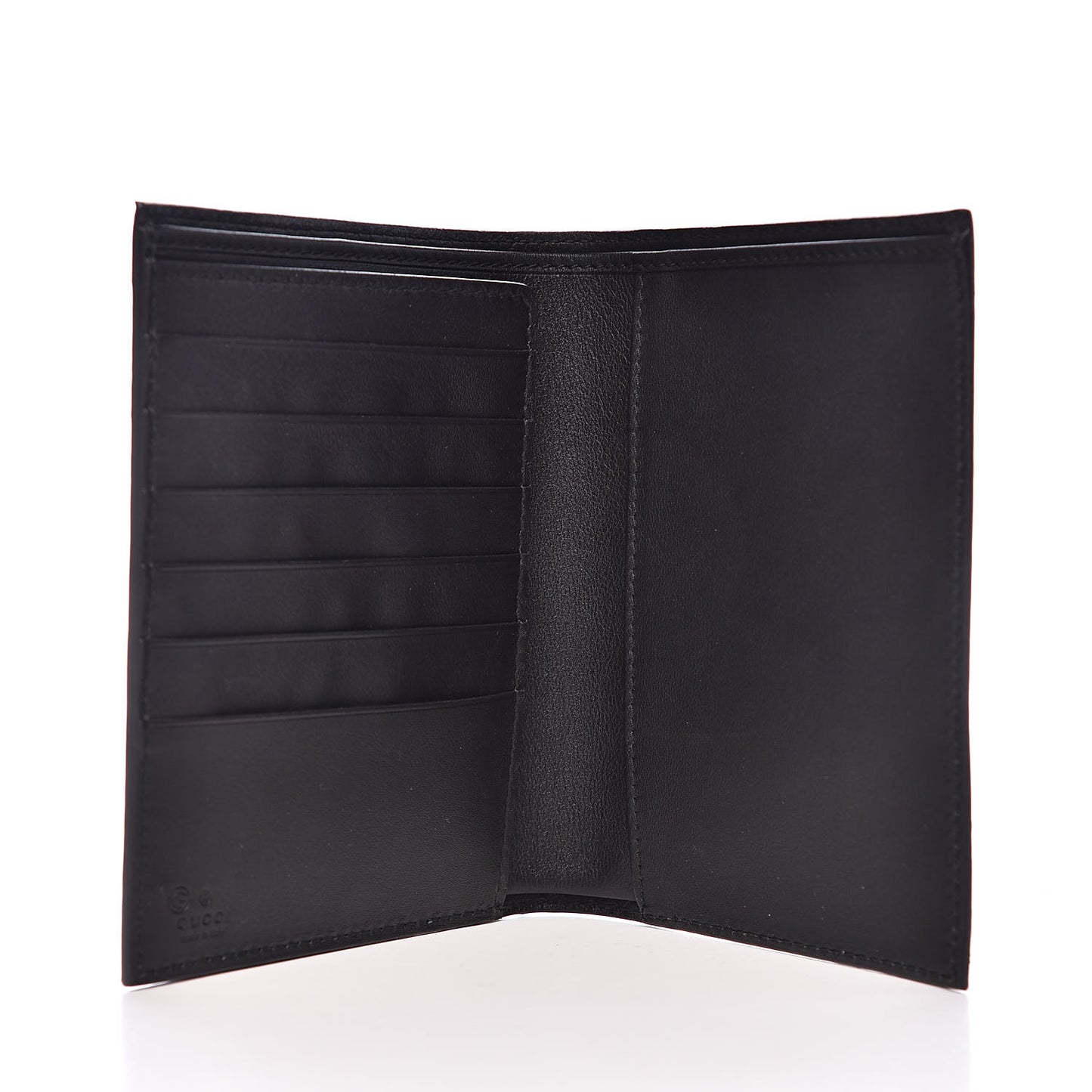 Microguccissima Passport Case Black