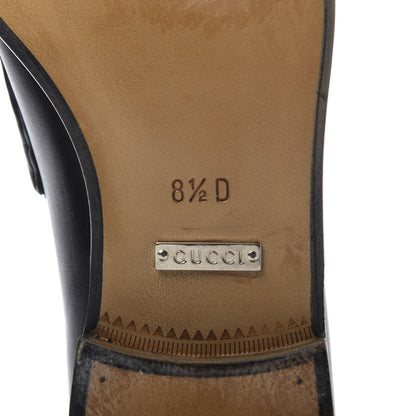 Gucci Calfskin Mens 1953 Horsebit Loafers 8.5 Black 8 of 11