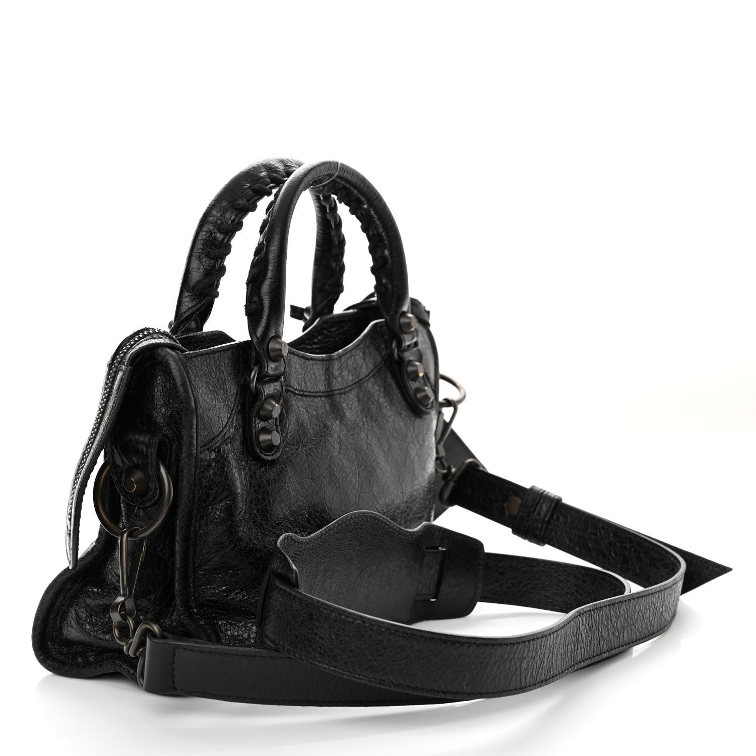 Balenciaga Agneau Classic Hardware Mini City Black 4 of 16