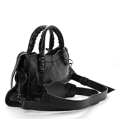 Balenciaga Agneau Classic Hardware Mini City Black 4 of 16