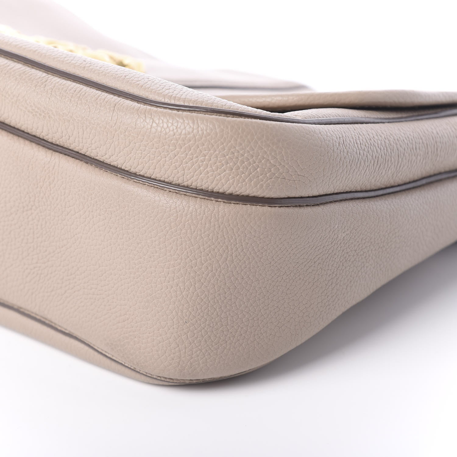 Marc Jacobs Calfskin Interlock Courier Messenger Taupe 9 of 9