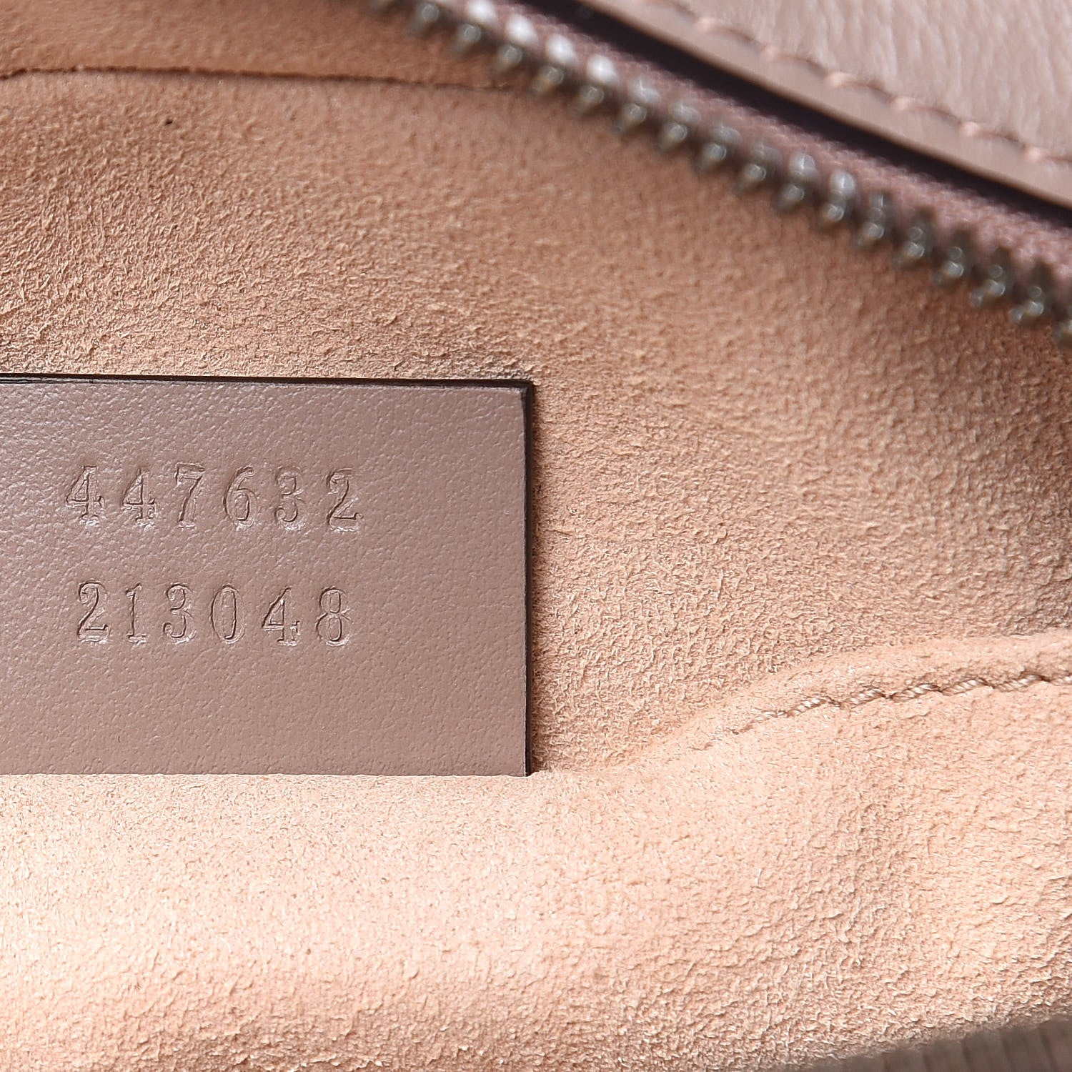 Gucci Calfskin Matelasse Small GG Marmont Chain Shoulder Bag Porcelain Rose 7 of 10