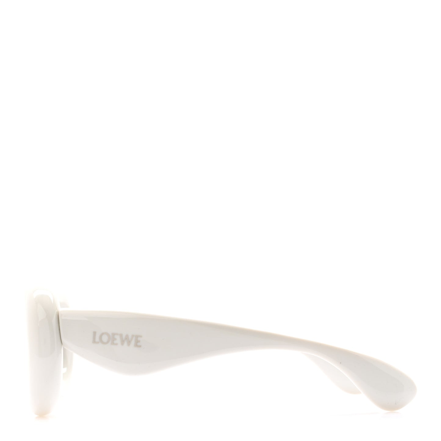 Acetate Inflated Sunglasses LW40099I White