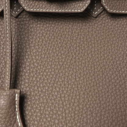 Hermes Togo Birkin 25 Etoupe 10 of 16