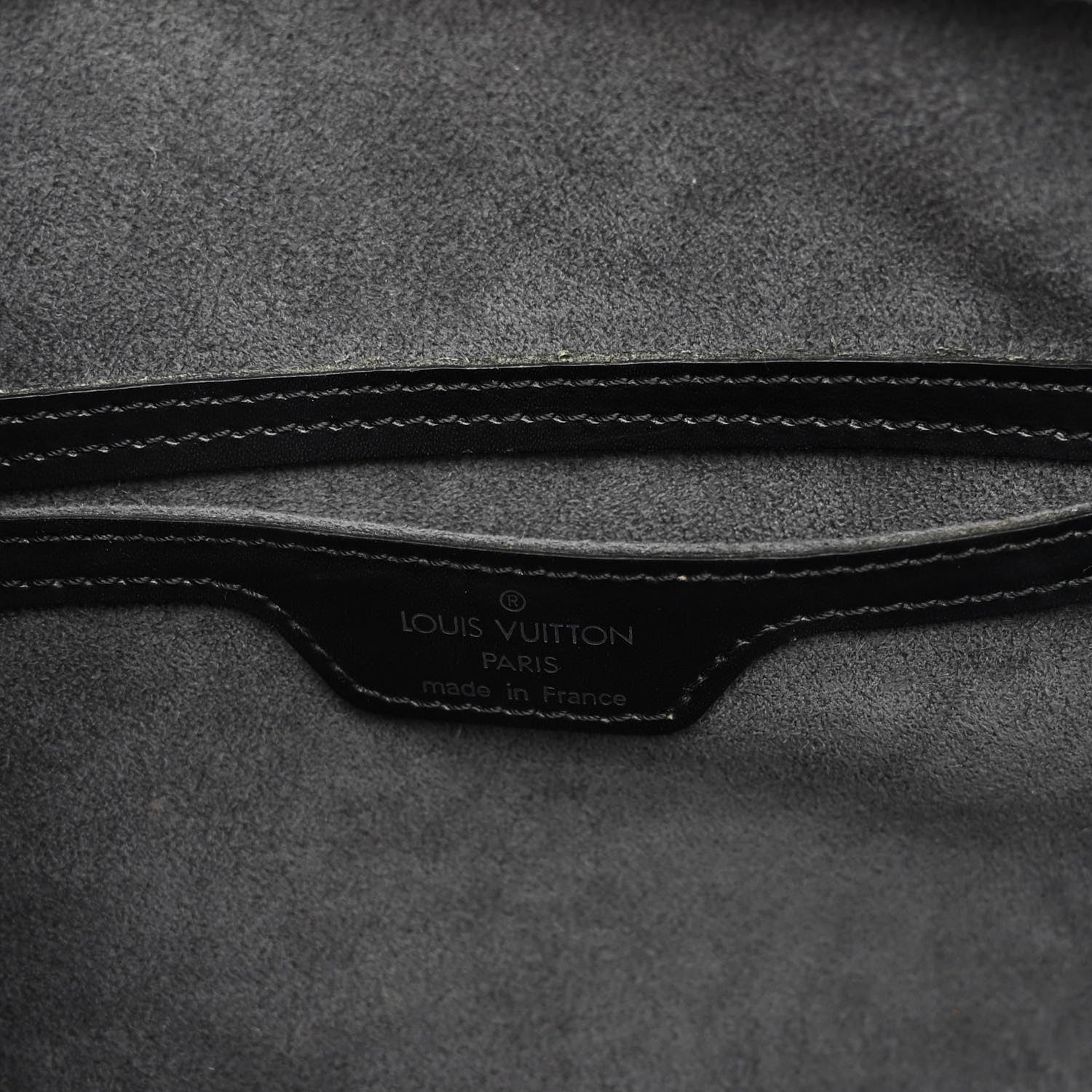 Louis Vuitton Epi Soufflot Black 7 of 11
