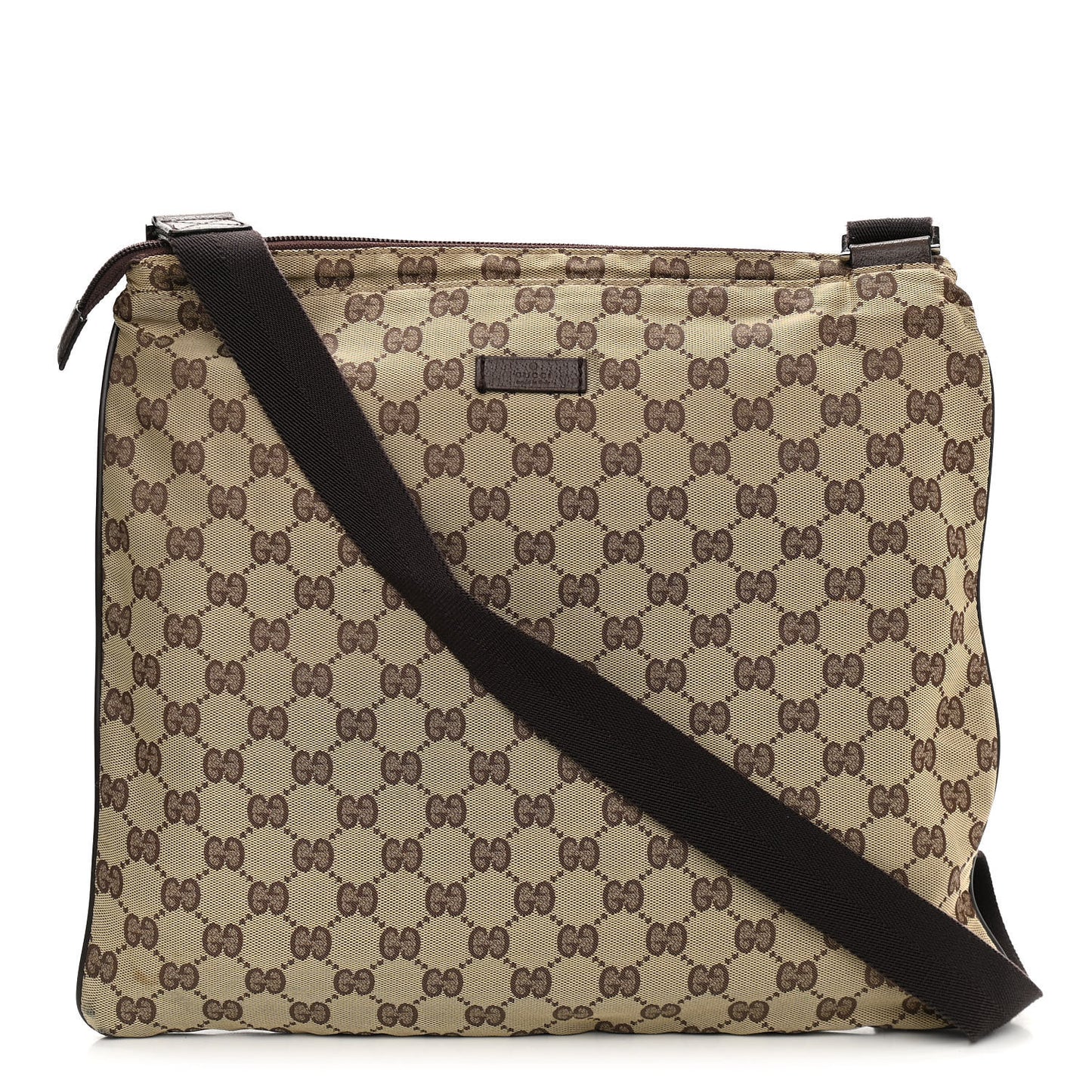 Monogram Messenger Bag Brown