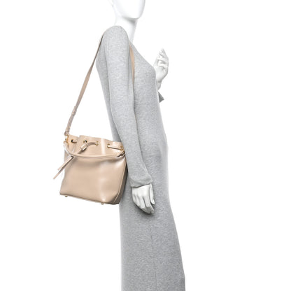 Saint Laurent Calfskin Medium Emmanuelle Bucket Bag Nude Powder 2 of 14